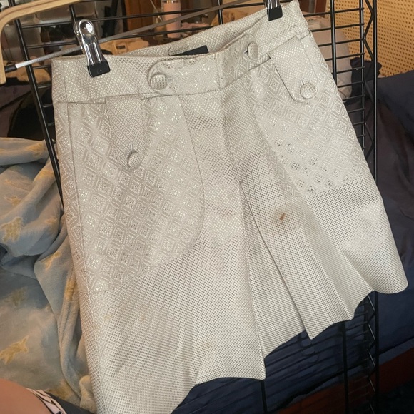 Gucci Elegant Jaquard Trench Coat & Skirt Set Women SS2006 sz 2 XS. IT 38 - Picture 15 of 16